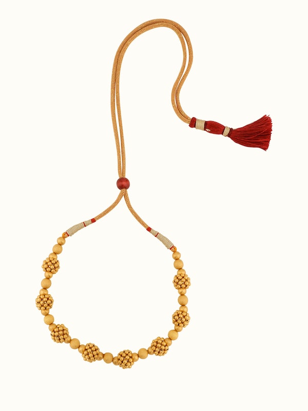 Thushi 22 Karat Collar Necklace