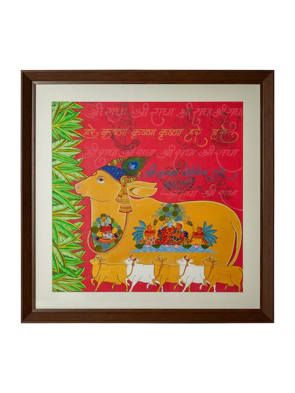 Kamdhenu Vow Phad Painting
