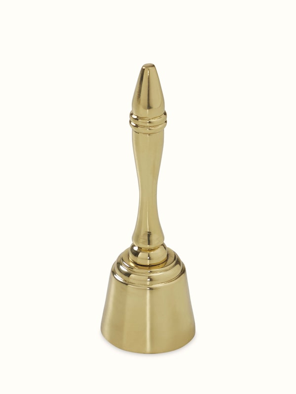 Lacquered Brass Pooja Bell