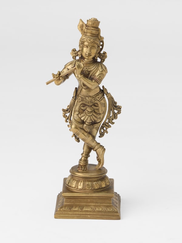 Bronze Cast Krishna Idol
