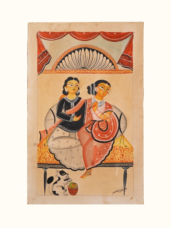 Babu Culture Kalighat Painting
