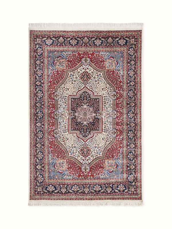 Traditional Persian Gwalior Wool Hand-Knotted Carpet