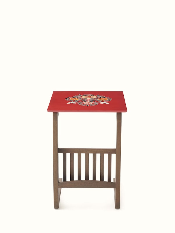 Mango Wood Miniature Painting Portable Table