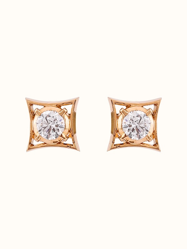 Close-setting 22 Karat Gold Studs