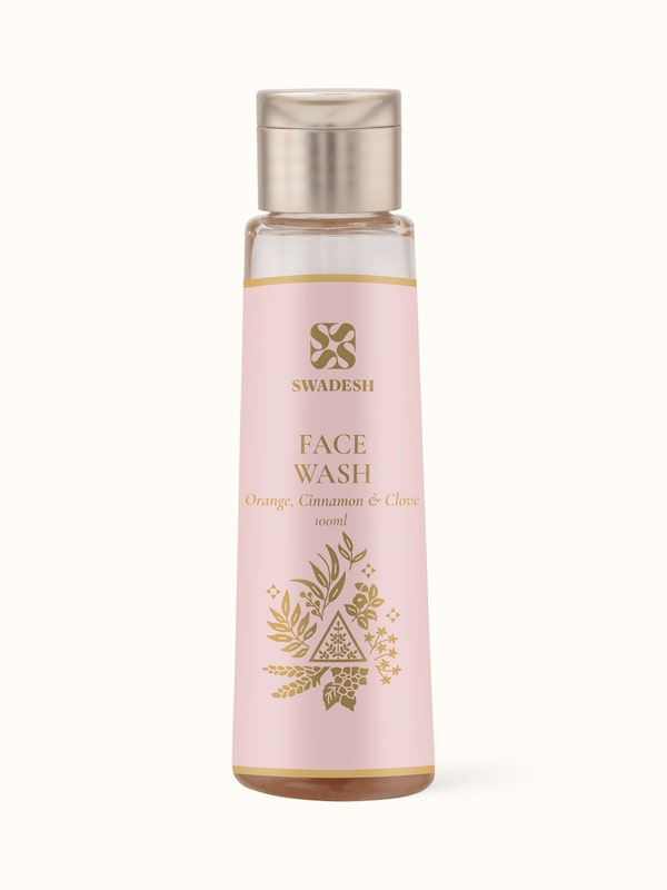 Face Wash Orange, Cinnamon & Clove