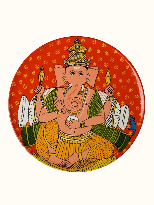 Ganesha Cheriyal Display Plate