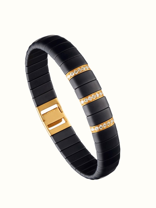 Baguette Diamond 14 Karat Gold Bracelet