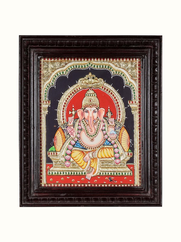 Vinayaka Thanjavur Painting