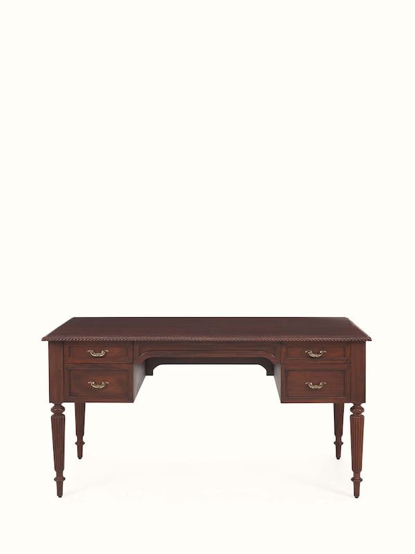 Mahagony Wood Study Table (4 Drawers)