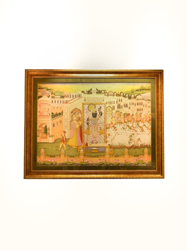 Sandhya Aarti Pichwai Painting