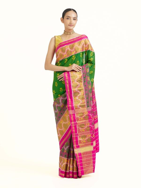 Rajkot Patola Ikat Saree