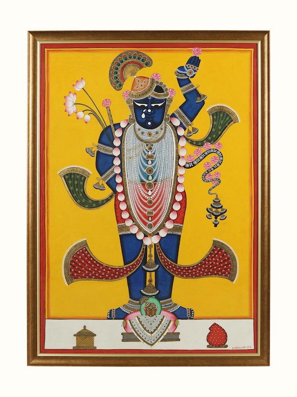 Shrinathji Swaroop Pichwai Painting