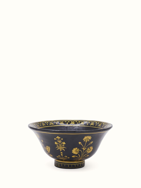 Brown Papier Mache Paper Pulp Bowl