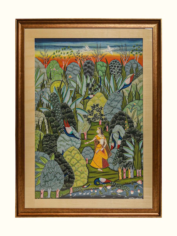 Ragmala Gauri Ragini Pichwai Painting