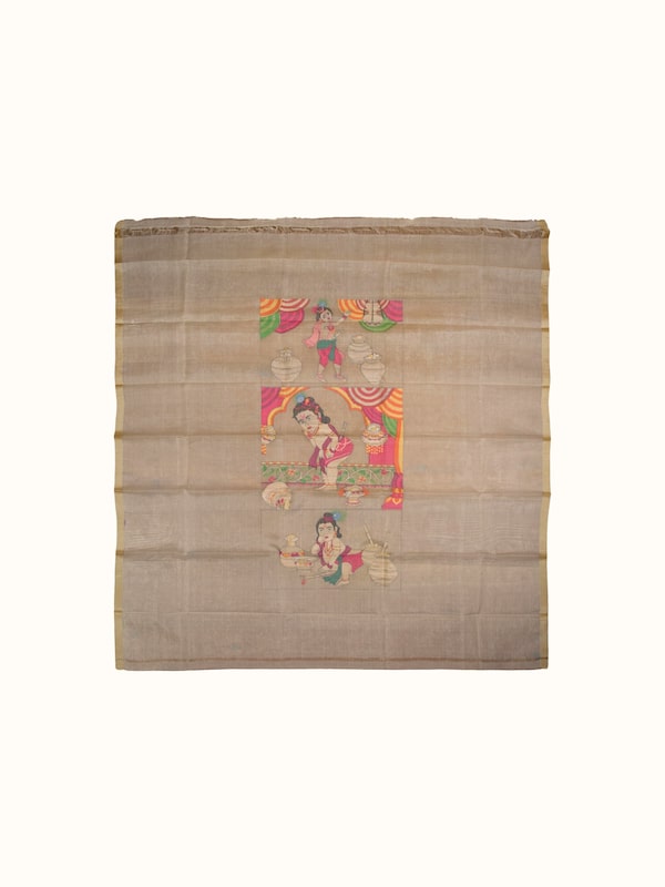 Makhan Chor Jamdani Wall Hanging