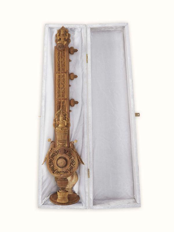 Sitar Sculpture