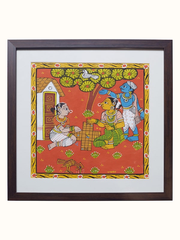 Jainoor Cheriyal Women Painting