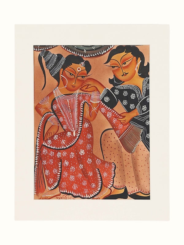 Babu Culture Kalighat Painting