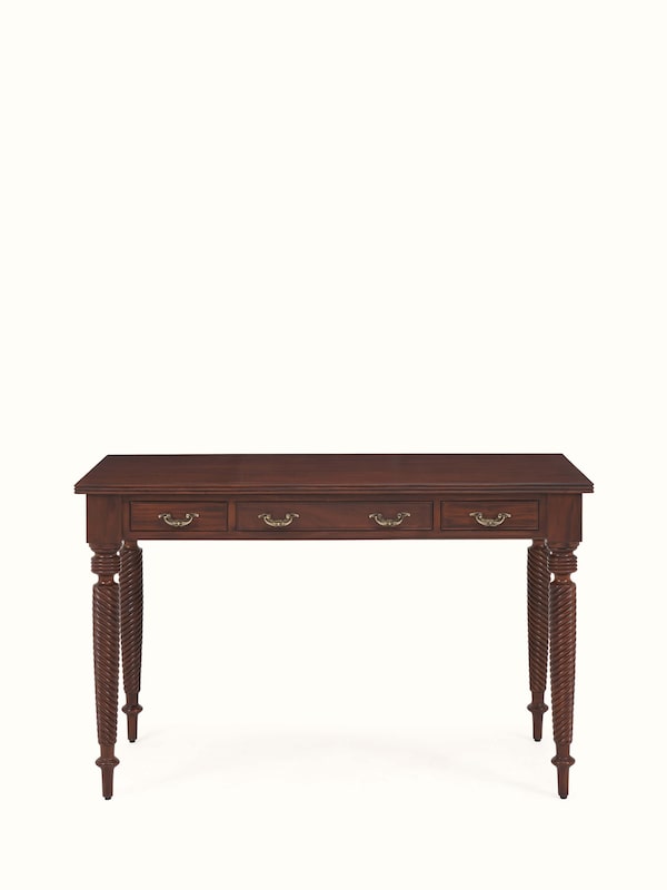 Mahagony Wood Study Table (3 Drawers)