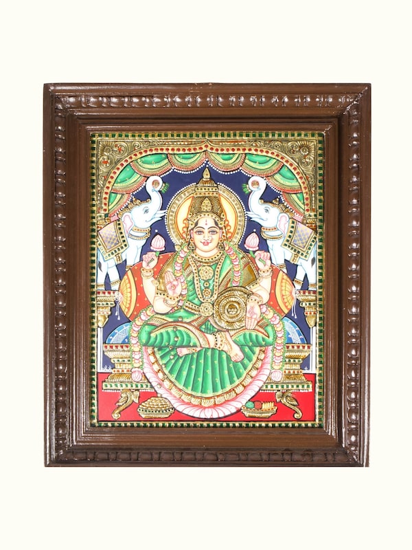 Tanjore Gala Lakshmi Thanjavur Painting