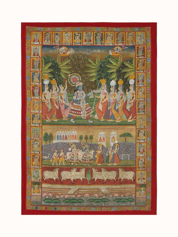 Daan Leela Pichwai Painting