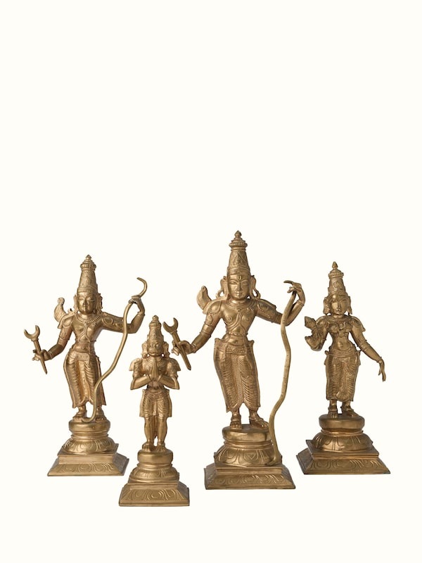 Bronze Cast Ram Darbar Idol
