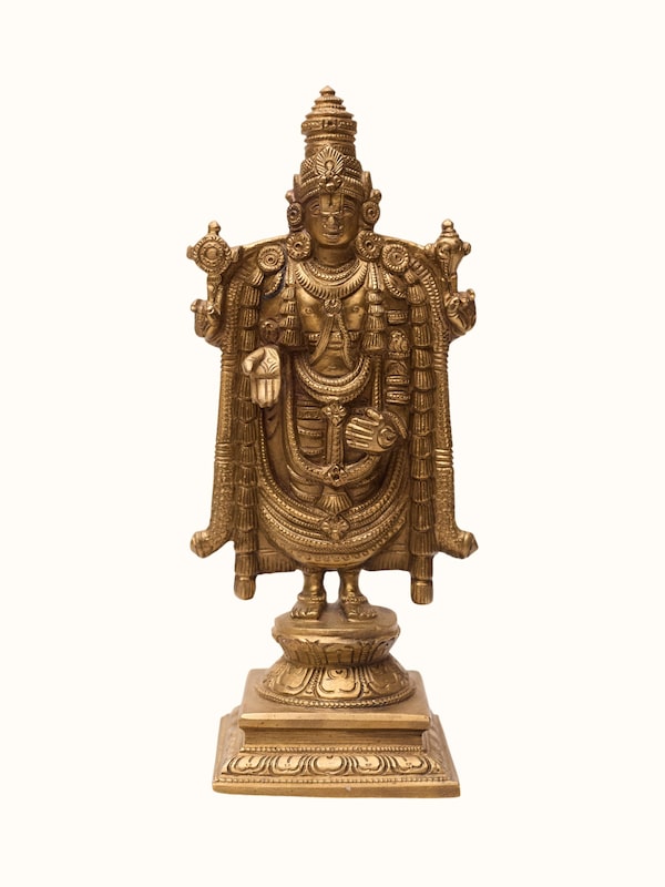 Brass Balaji Standing Idol
