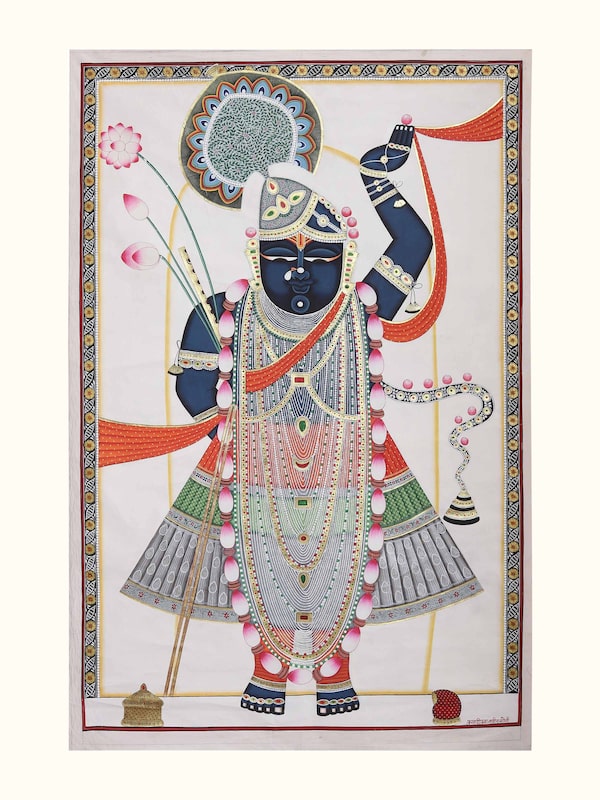 Shrinathji Swaroop Pichwai Painting