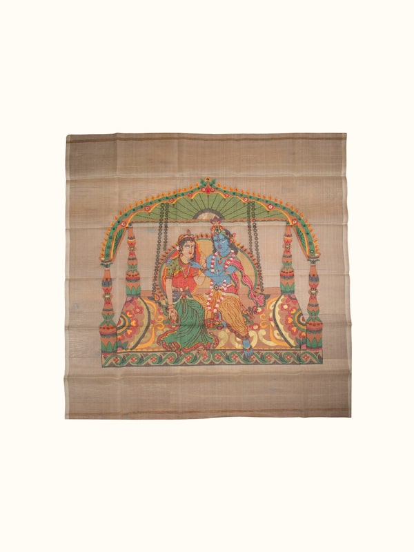 Rasleela Jamdani Wall Hanging
