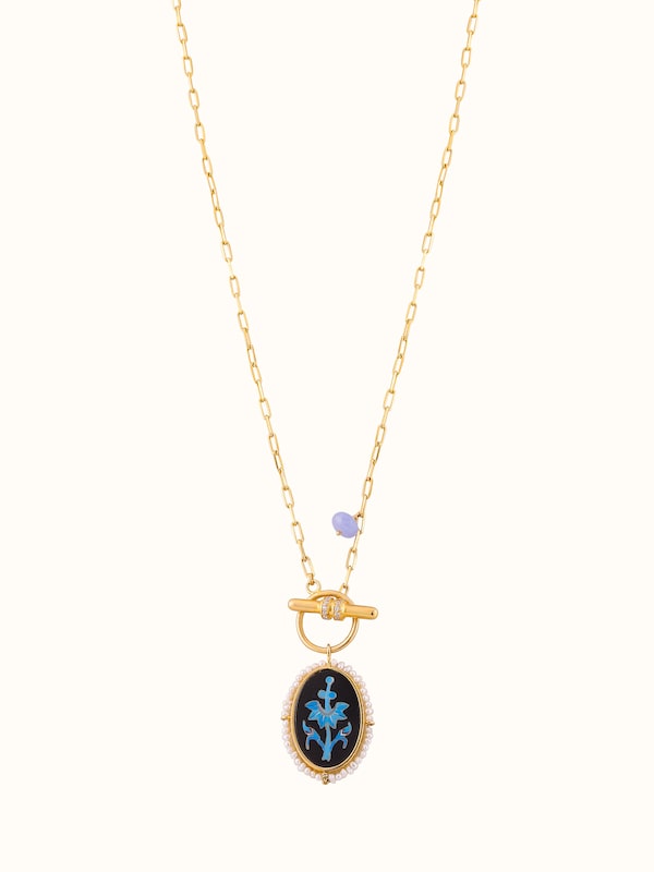 Parchinkari Silver Pendant & Chain