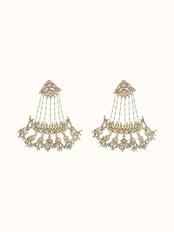 Silver Smithing Chandelier Earrings