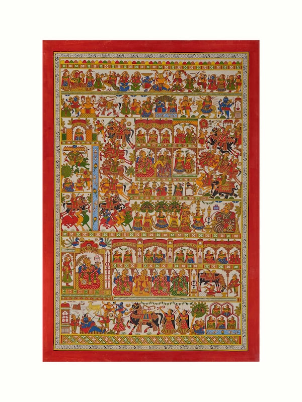 Phad Painting Wall Art