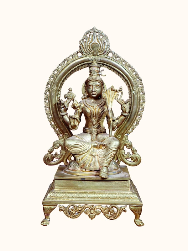 Bronze Cast Lalitha Devi Idol