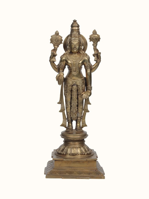 Bronze Cast Srinivasa Idol