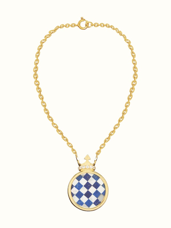 Parchinkari Silver Pendant & Chain
