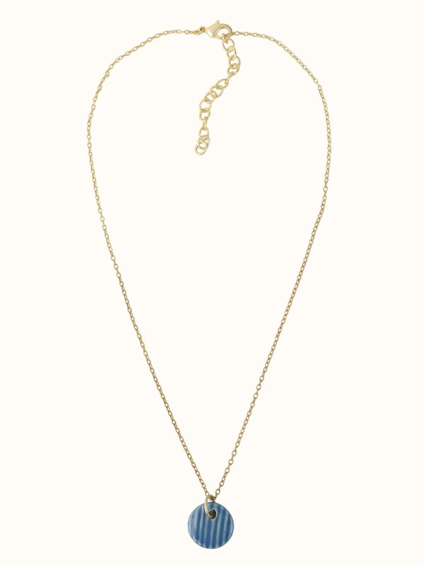 Ceramic Pendant & Chain