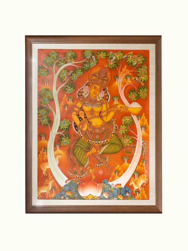 Annapoorneshwari Kerala Mural Painting