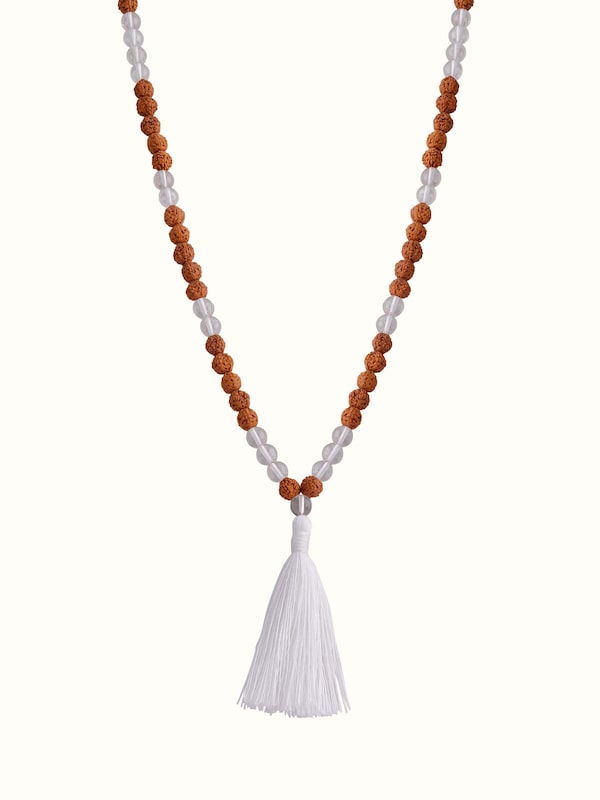 Rudraksha & Sphatik Mala