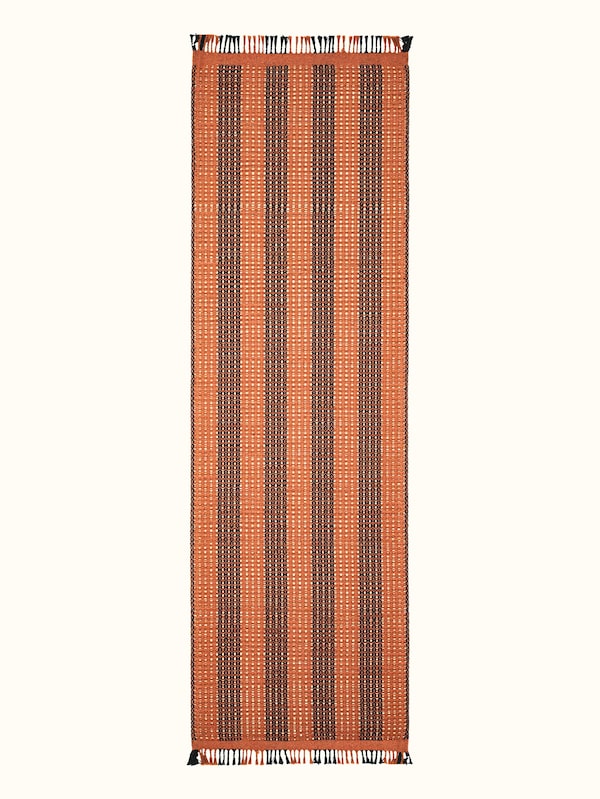 Natural Grass Cotton Yoga Mat (Terracotta Color)