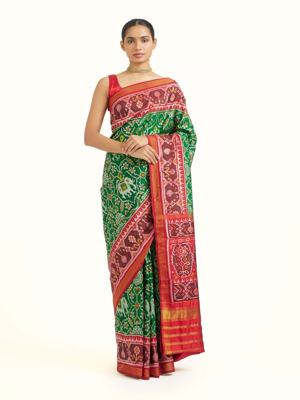 Rajkot Semi Patola Saree