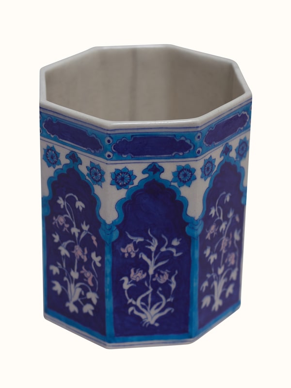Blue Pottery Baari Ceramic Planter
