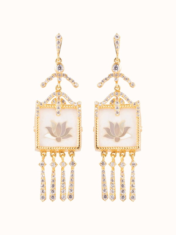 Parchinkari Silver Drop Earrings
