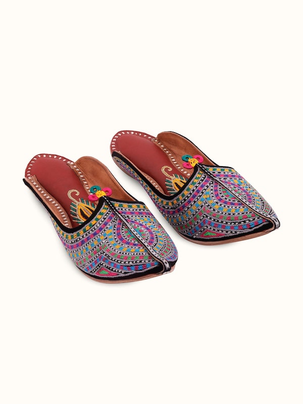 Tan Leather Jodhpuri Mules