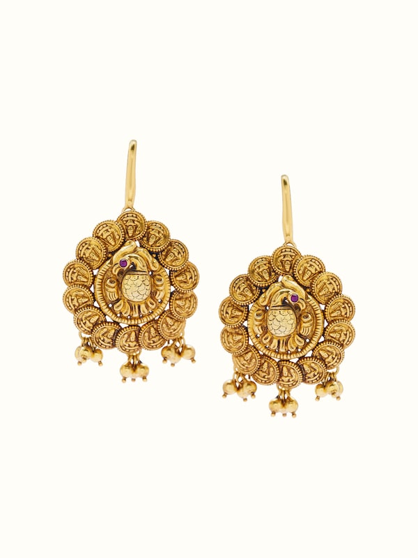 Nakash Silver Jhumkas