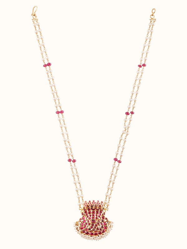 Kundala Velai 22 Karat Gold Collar Necklace