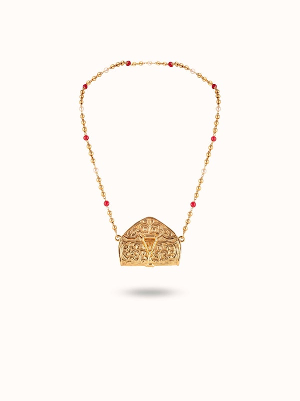Chitai Silver Long Necklace