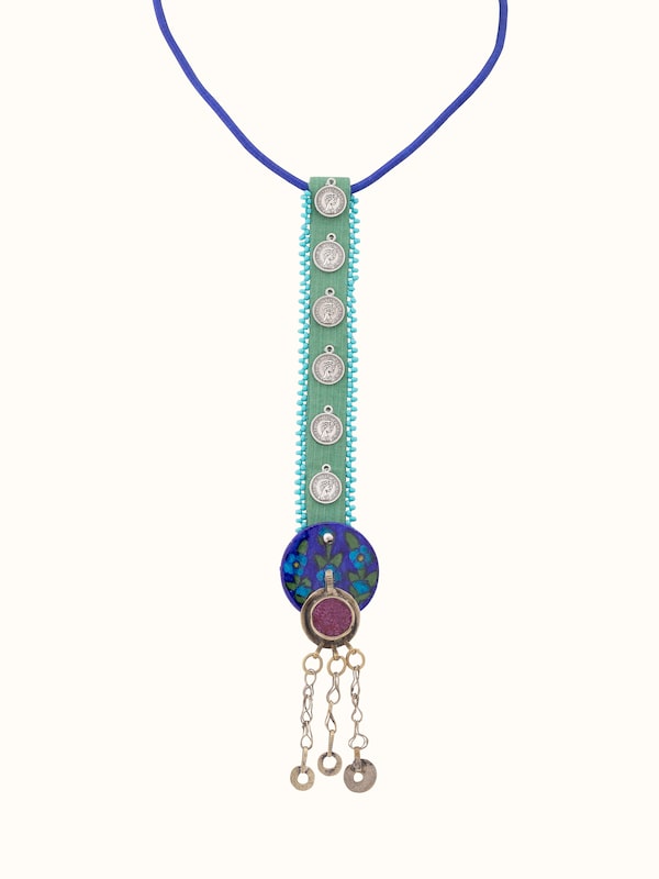 Ajrakh Long Necklace