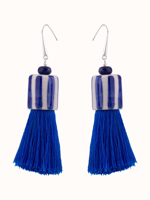 Ceramic Drop Earrings