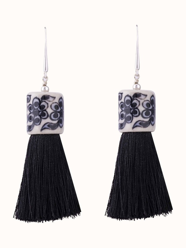 Ceramic Drop Earrings