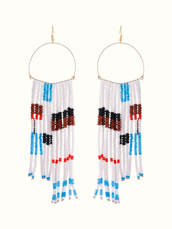 Bead Drop Earrings